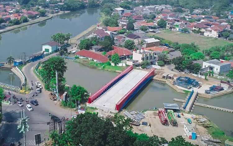 The Hasibuan Crossing SBArch Bridge for the Bekasi-Cawang-Kampung Melayu Sie 2A Ujung Toll Road Project